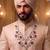 Maroon kundan necklace for men – graceful traditional jewellery