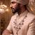 Maroon kundan necklace for men – graceful traditional jewellery
