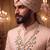 White kundan necklace for men – elegant wedding jewellery
