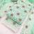 women's sea green unstitched chanderi dress material with embroidered dupatta