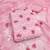 women's pink unstitched chanderi dress material with embroidered dupatta