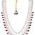 Maroon kundan pearl necklace for men – regal sherwani wedding jewellery