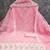 women's pink unstitched chanderi dress material with embroidered dupatta 