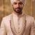 Maroon kundan pearl necklace for men – regal sherwani wedding jewellery