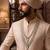 Green kundan pearl sherwani necklace – regal groom jewellery