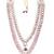 Maroon kundan pearl necklace for men – heritage inspired jewellery