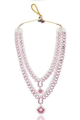 Rani kundan pearl necklace for men – festive wedding jewellery 2