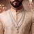 White kundan pearl groom necklace – classic wedding accessory