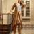 Gold and silver handloom tissue kurta set