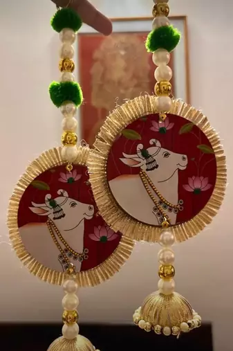 decorative hanging perfect for home decoration  ideal for diwali festivities decor (pack of-2)