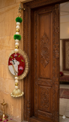 decorative hanging perfect for home decoration  ideal for diwali festivities decor (pack of-2) 3