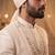White kundan pearl necklace for men – timeless wedding accessory