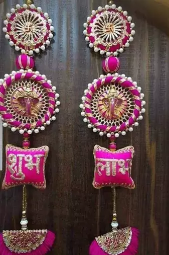 decorative hanging perfect for home decoration  ideal for diwali festivities decor (pack of-2)