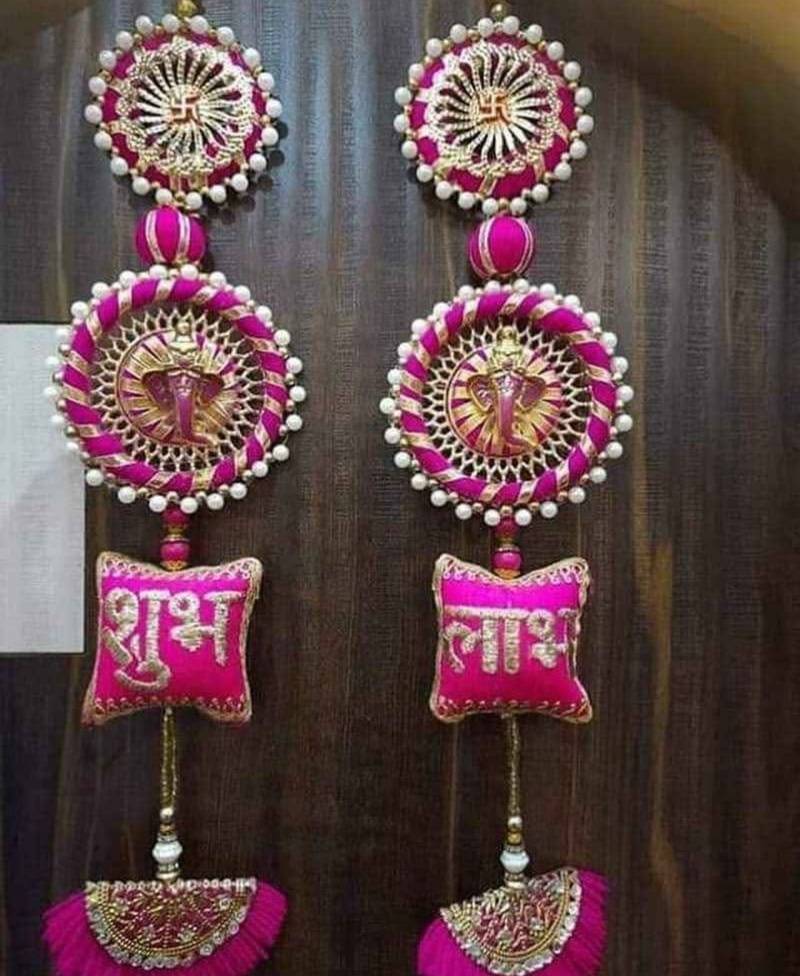 decorative hanging perfect for home decoration  ideal for diwali festivities decor (pack of-2)
