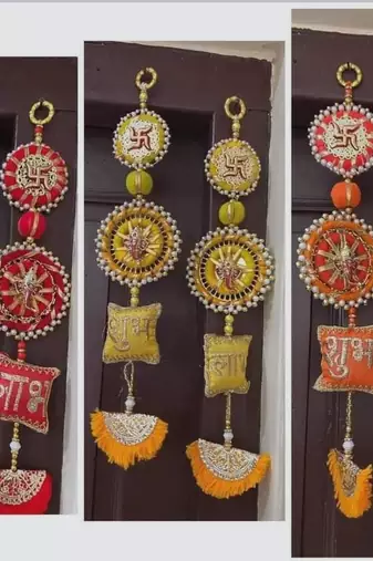 decorative hanging perfect for home decoration  ideal for diwali festivities decor (pack of-2)