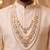 Gold kundan pearl necklace – graceful traditional groom jewellery