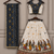 Nevy blue rayon cotton printed chaniya choli for navratri for kid