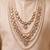 Maroon kundan pearl necklace for men – designer groom jewellery