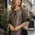 black chinon free size stitched plazzo suit with embroidery work