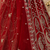 Red color Zari Work Dori Embroidered Metalic SequinsCrystal work silk blend lehenga choli set