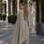 grey chinon readymade suit with zari & thread embroidered work 