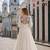 white cotton free size stitched anarkali suit with thread embroidery work