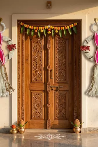 decorative hanging for home wall bedroom living room decoration (pack of 2)