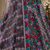 multicolor color Hand Mirror work Chain Embroidered Floral Patten Net Lehenga Choli set