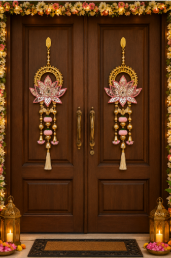  handmade decorative hanging for wall living room bedroom decor for home decoration (pack of 2)