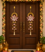  handmade decorative hanging for wall living room bedroom decor for home decoration (pack of 2)