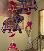 decorative hanging for wall living room bedroom decor for home festival decoration (pack of 2)