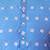 Mens cotton silk woven design with fancy button kurta turquoise