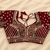 off-white color Detailed Patch work Embroidered Hand Mirror Thread work silk blend Lehenga Choli set