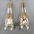 handmade tealight holder with ganesh lakshmi decorative diya hanging for home decoration (pack of 2)