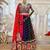 Multi Embroidery Lace and Printed Faux Georgette Lehenga Choli