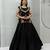 Navratri Special Black Embroidered Chaniya Choli for Women