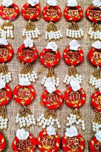 decorative ram hanging perfect for home decor  hanging for pooja decor festival decor (pack of 12)