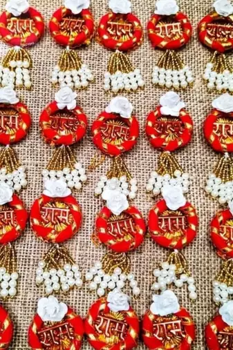 decorative ram hanging perfect for home decor  hanging for pooja decor festival decor (pack of 12)
