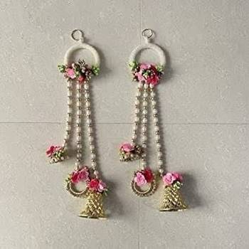 handmade decorative hanging for wall living room bedroom decor for home festival decoration (pack of 2) 1