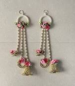 handmade decorative hanging for wall living room bedroom decor for home festival decoration (pack of 2)