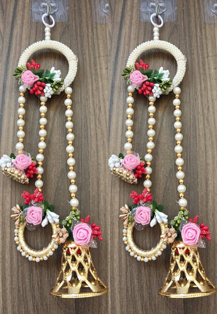 handmade decorative hanging for wall living room bedroom decor for home festival decoration (pack of 2)