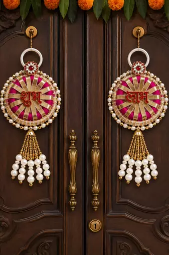 handmade decorative hanging for wall living room bedroom decor for home decoration (pack of 2)