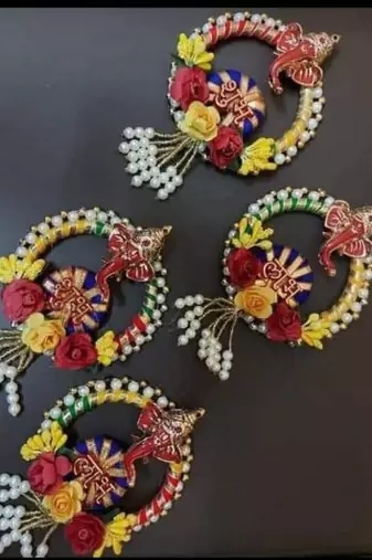 handmade decorative hanging for wall living room bedroom decor for home decoration (pack of 2)