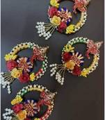 handmade decorative hanging for wall living room bedroom decor for home decoration (pack of 2)