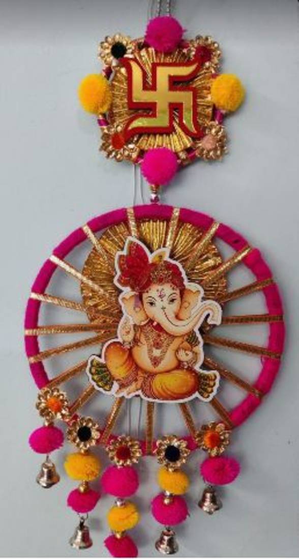 handmade decorative hanging for wall living room bedroom decor for home decoration (pack of 2)