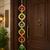 decorative gota chudi parrot hanging perfect for home decor  hanging for main door pooja decor (pack of 2)