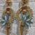 decorative shubh labh lotus patch wall hanging  wall hanging for home decor (pack of 2)