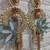 decorative shubh labh lotus patch wall hanging  wall hanging for home decor (pack of 2)