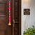 handmade pink pom pom bell hanging decorative pearl beads latkan for home decoration (pack of 4)