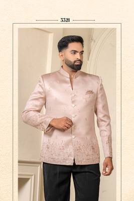 Pastel pink jodhpuri for men | men's ethnic wear 1